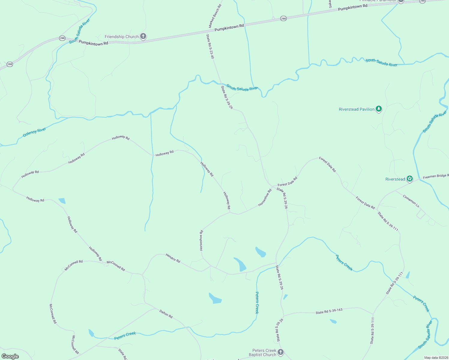map of restaurants, bars, coffee shops, grocery stores, and more near 121 Victory Hill in Pickens County