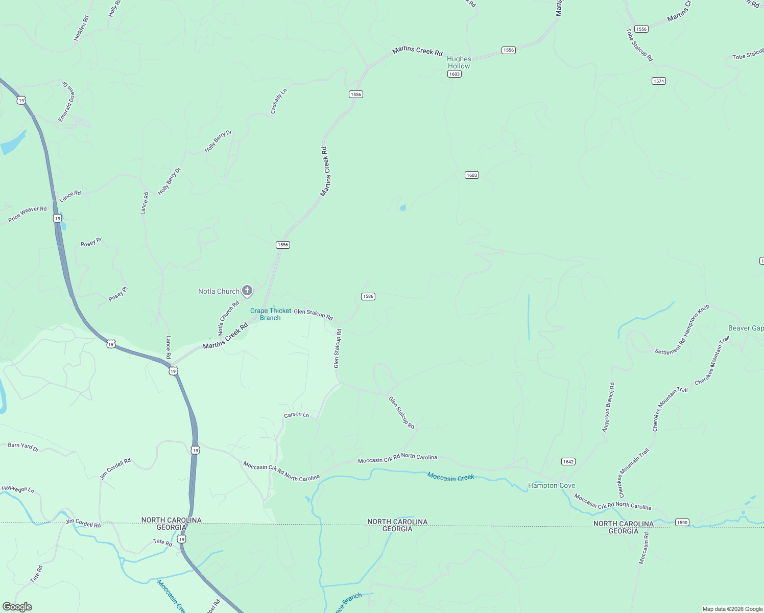 map of restaurants, bars, coffee shops, grocery stores, and more near 367 Hawks View Terrace in Murphy