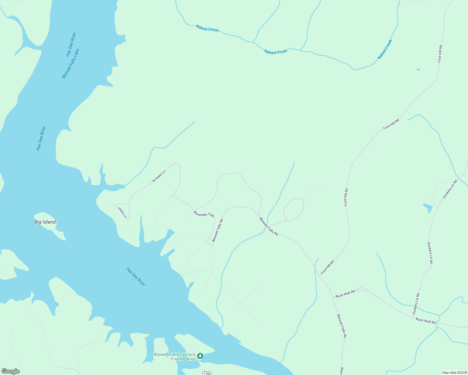 map of restaurants, bars, coffee shops, grocery stores, and more near 179 Lake View Pass in Rockingham