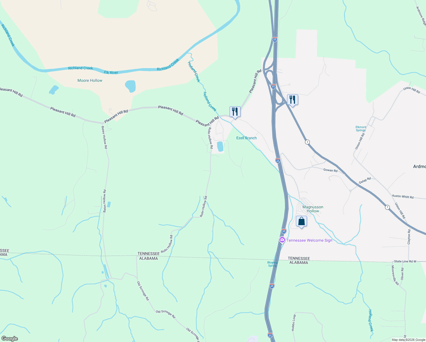 map of restaurants, bars, coffee shops, grocery stores, and more near 481 Rolin Hollow Road in Ardmore