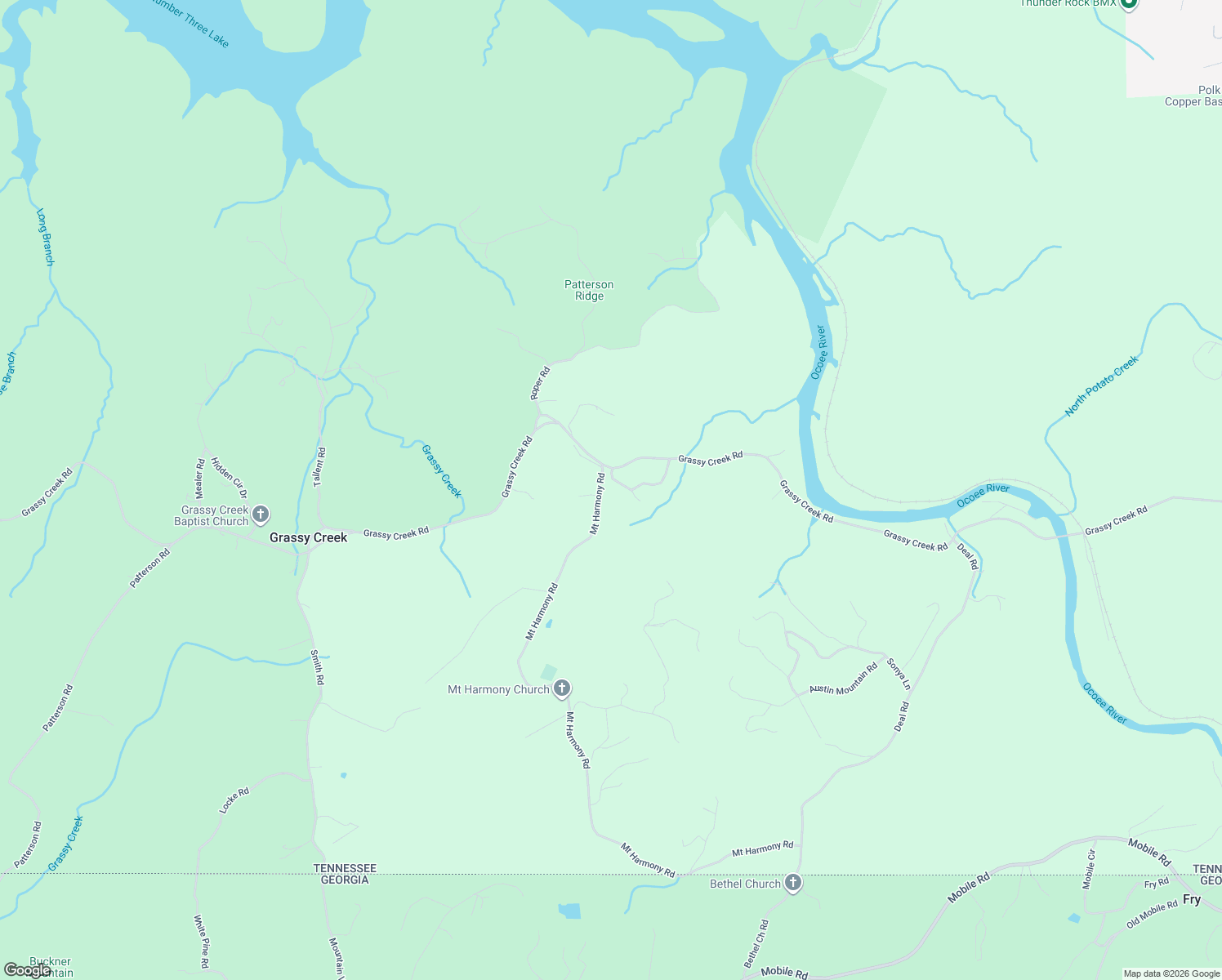 map of restaurants, bars, coffee shops, grocery stores, and more near 130 Godfrey Rd in Copperhill