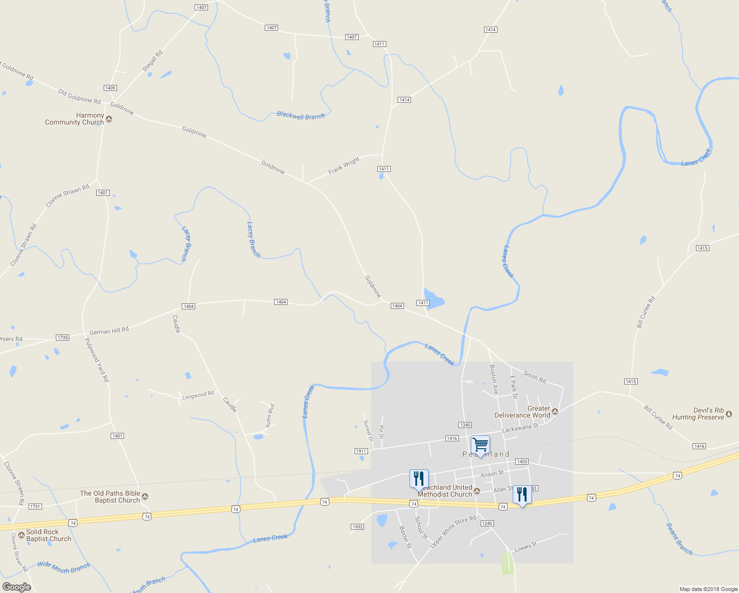 map of restaurants, bars, coffee shops, grocery stores, and more near 101 Gold Mine Extension in Peachland