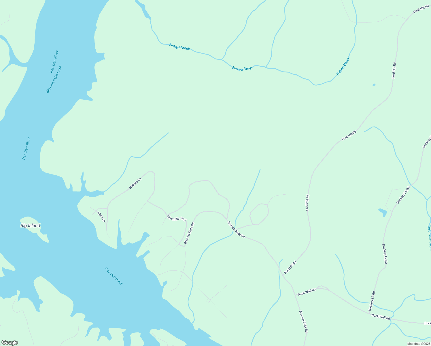 map of restaurants, bars, coffee shops, grocery stores, and more near 176 Lake View Pass in Rockingham
