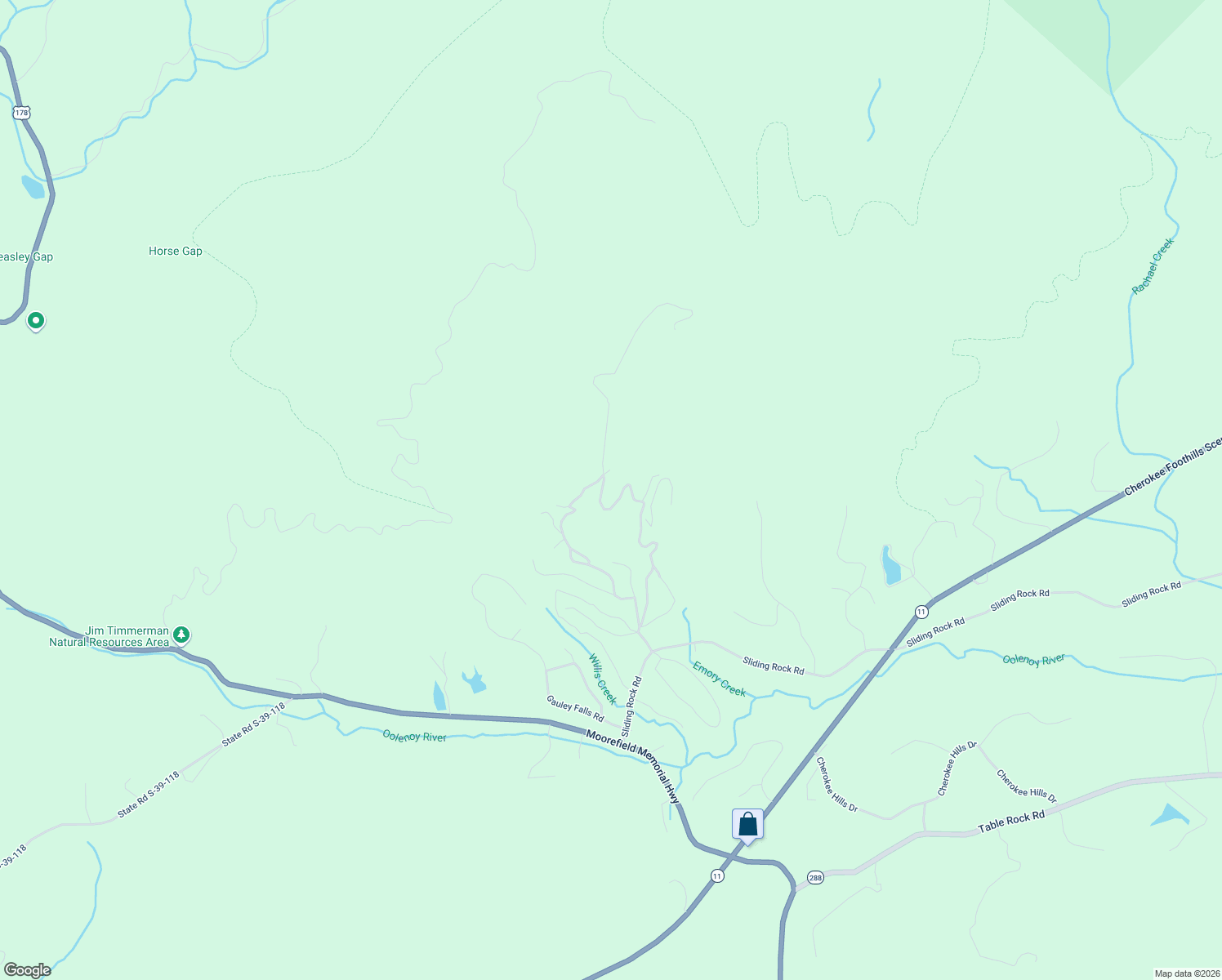 map of restaurants, bars, coffee shops, grocery stores, and more near 821 Whispering Falls Road in Pickens