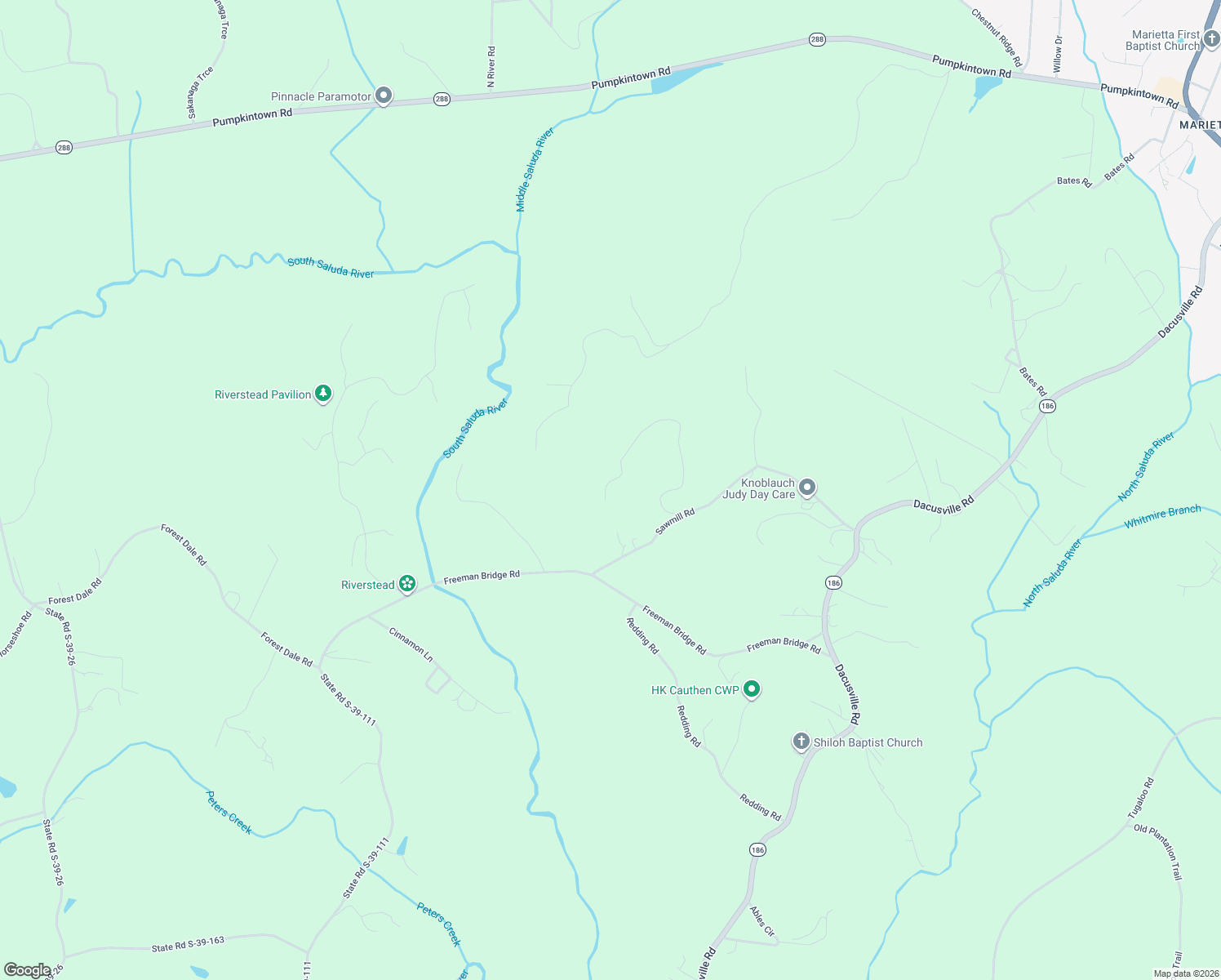 map of restaurants, bars, coffee shops, grocery stores, and more near 65 Sawblade Ridge in Greenville County
