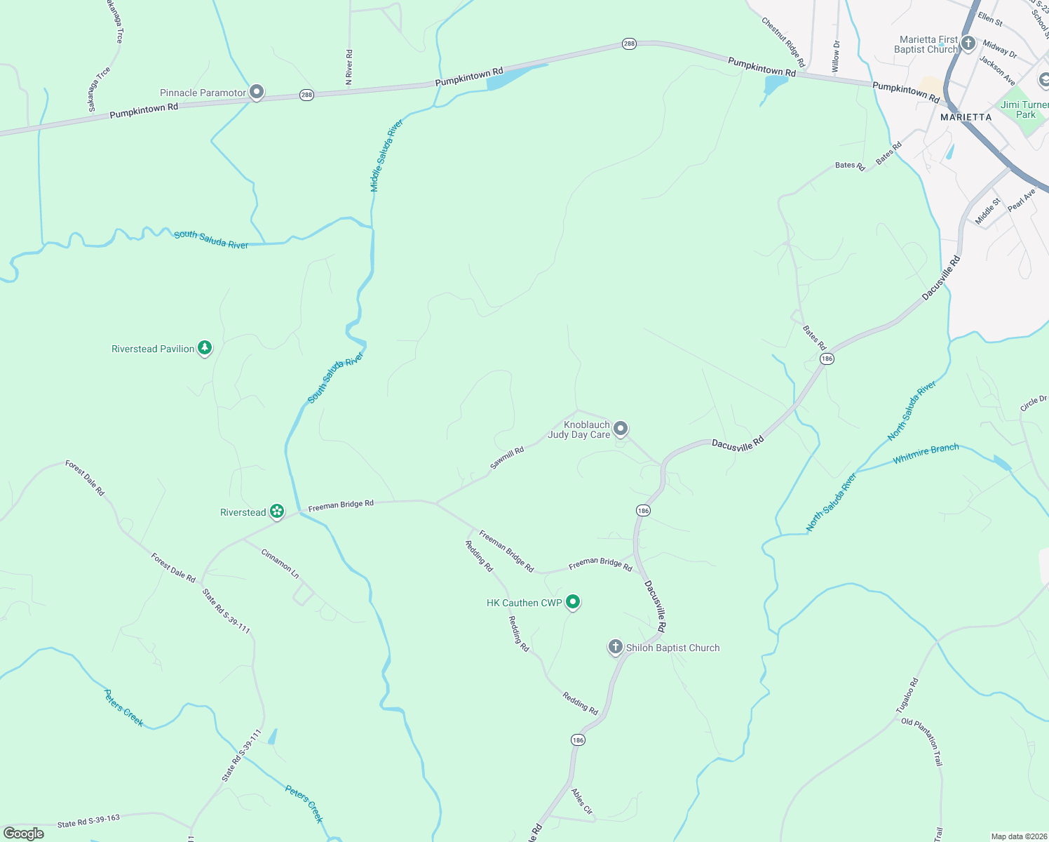 map of restaurants, bars, coffee shops, grocery stores, and more near 12 Sawblade Ridge in Greenville County