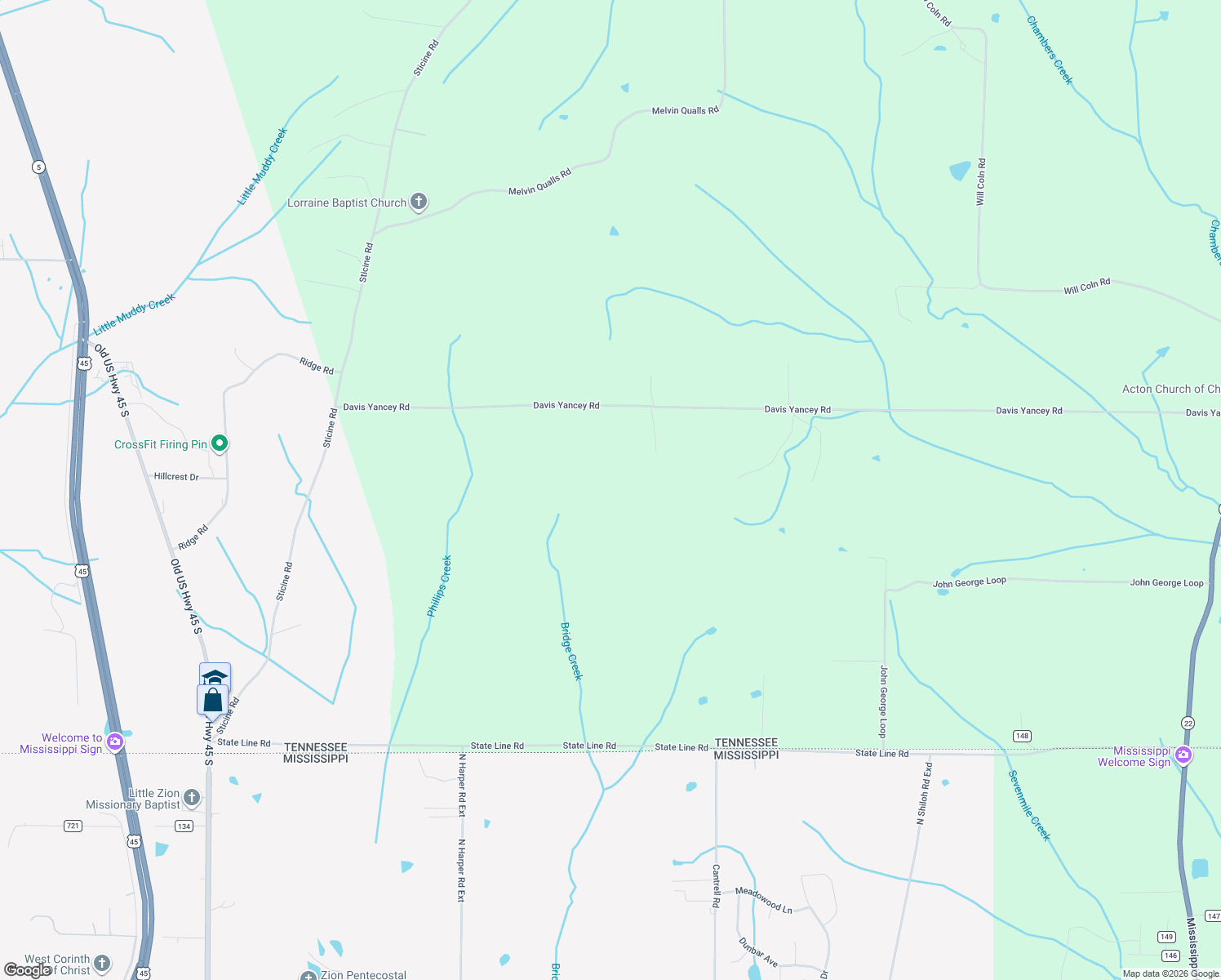 map of restaurants, bars, coffee shops, grocery stores, and more near 1892 Davis Yancey Road in Michie