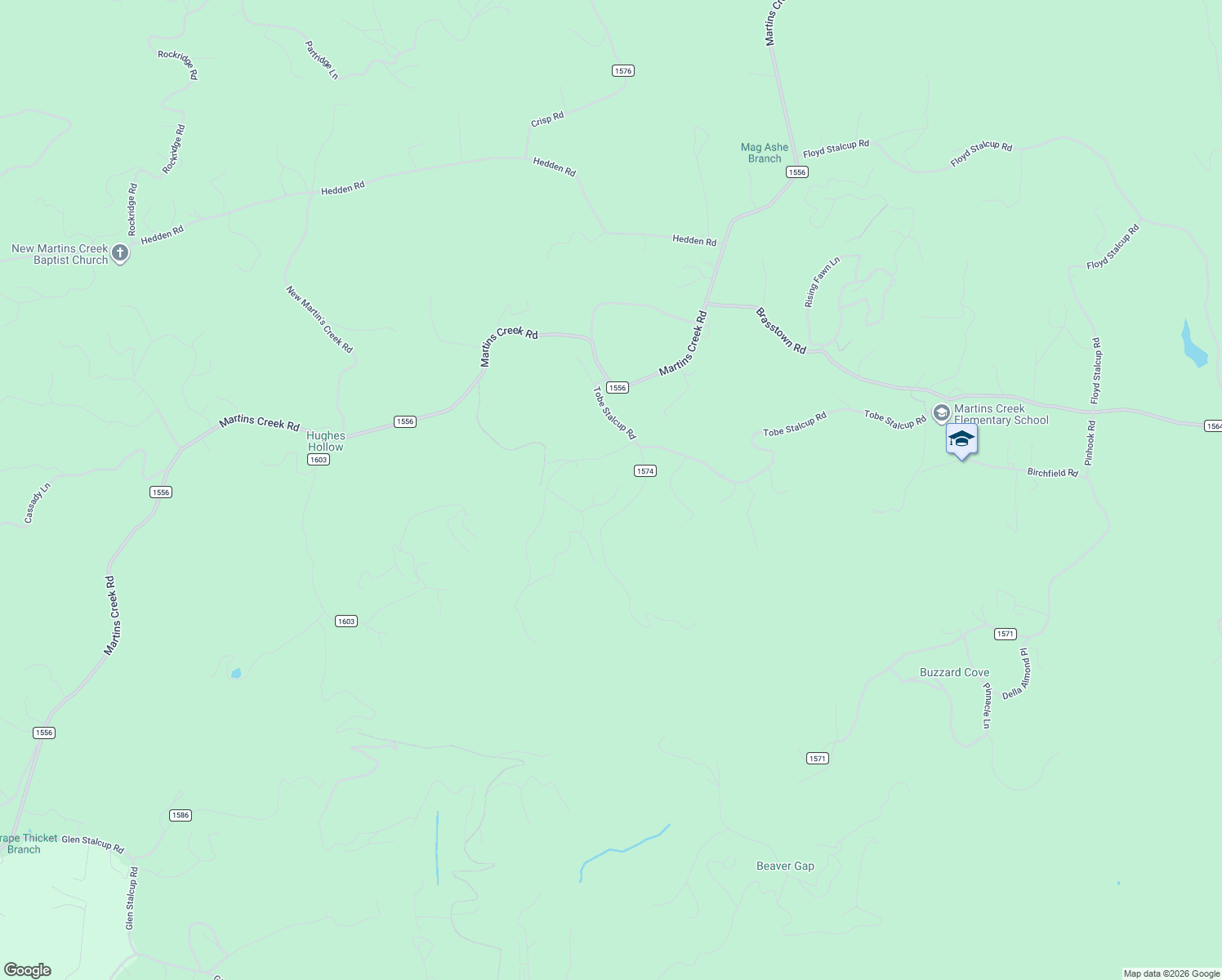 map of restaurants, bars, coffee shops, grocery stores, and more near 103 Point Overlook Trail in Murphy