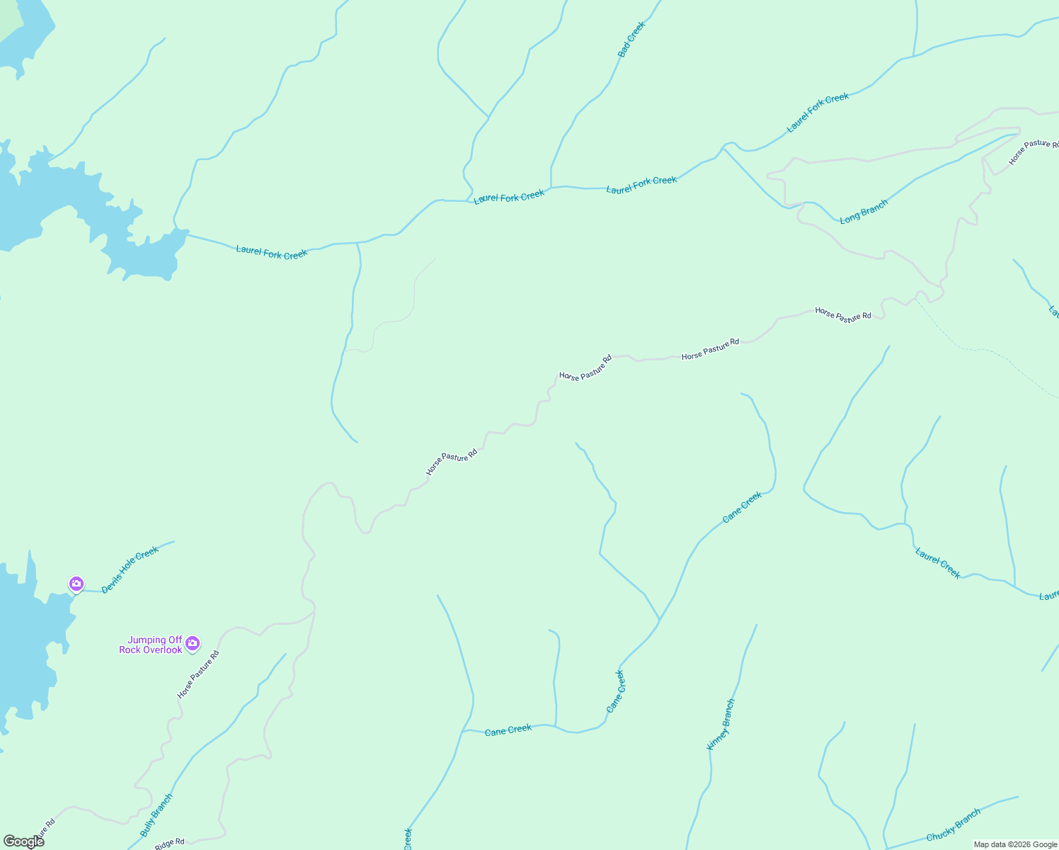 map of restaurants, bars, coffee shops, grocery stores, and more near Horse Pasture Road in Pickens County