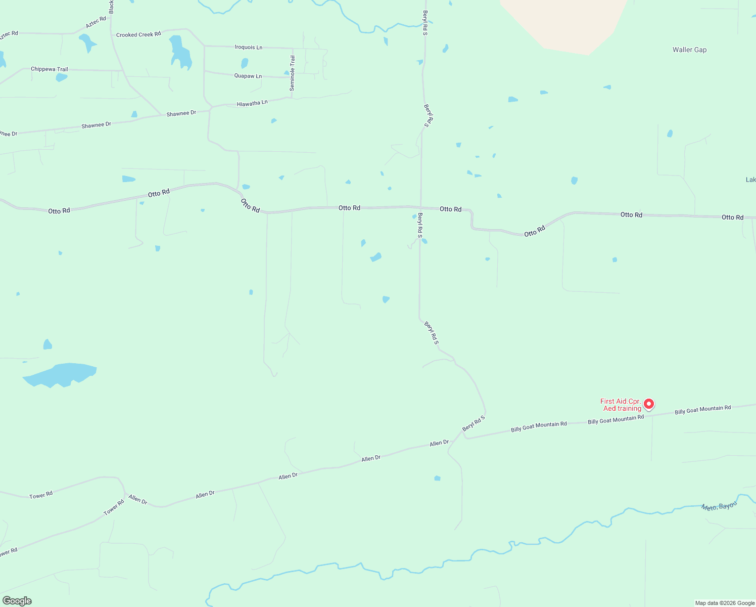 map of restaurants, bars, coffee shops, grocery stores, and more near 21 Indianhead Drive in Conway