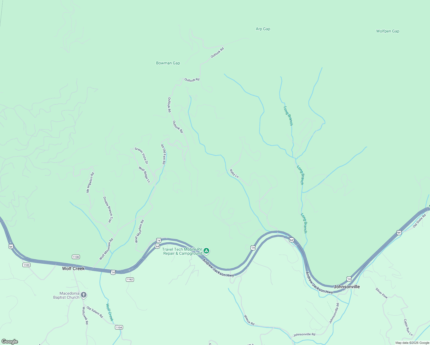 map of restaurants, bars, coffee shops, grocery stores, and more near 501 Kirby Lane in Murphy