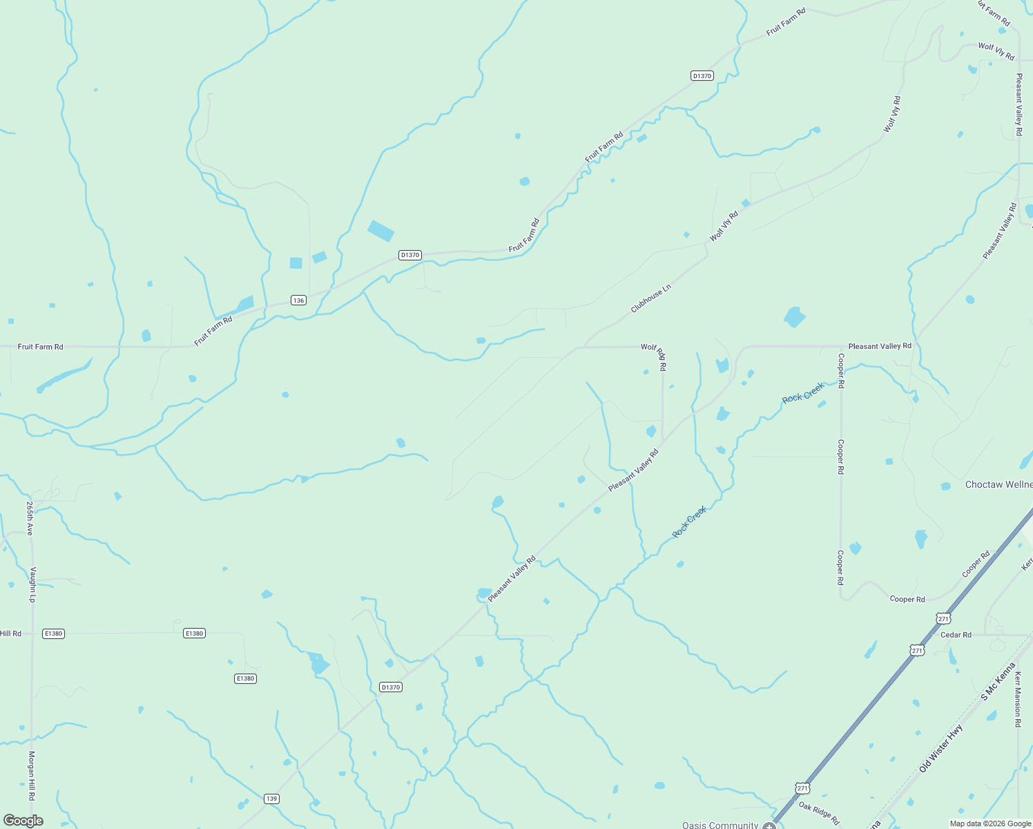 map of restaurants, bars, coffee shops, grocery stores, and more near 24699 Wolf Mountain Road in Wister