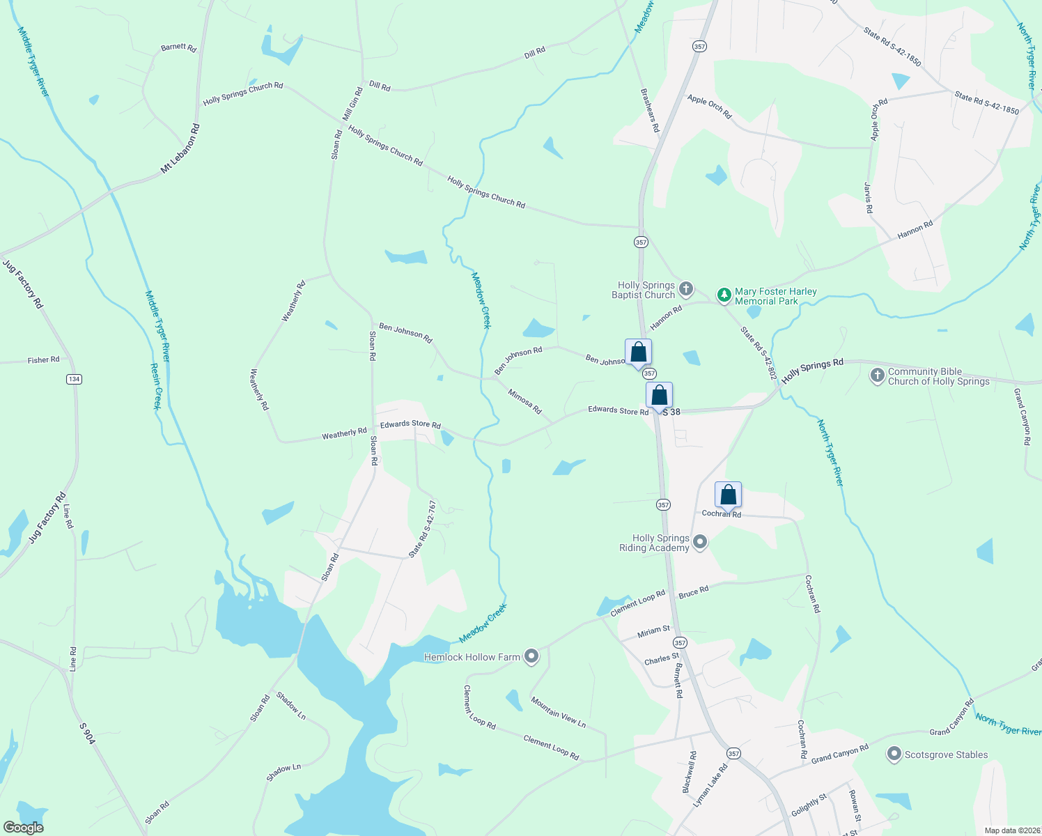 map of restaurants, bars, coffee shops, grocery stores, and more near 162 State Road S-42-9756 in Lyman