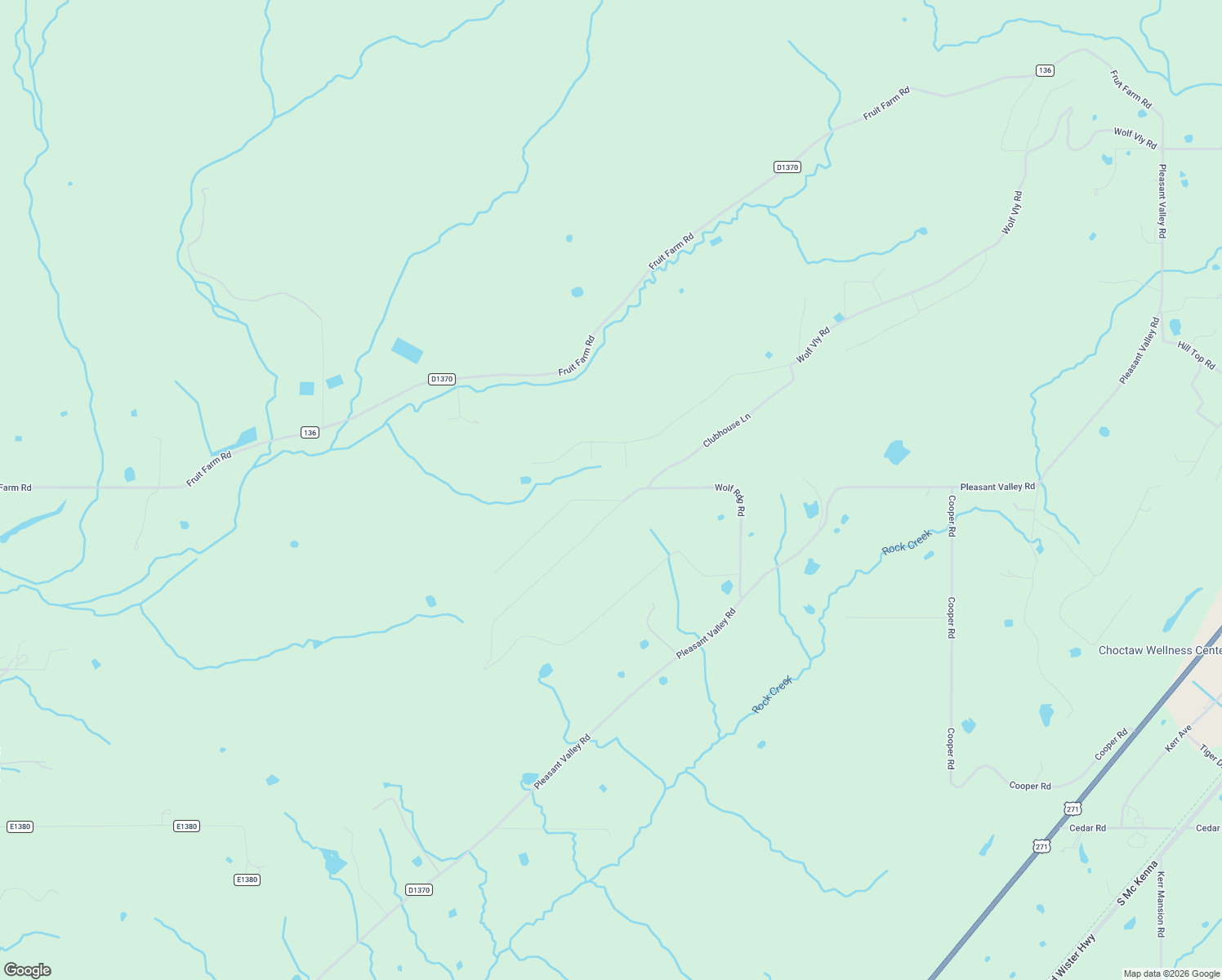 map of restaurants, bars, coffee shops, grocery stores, and more near 23572 Wolf Trail in Wister