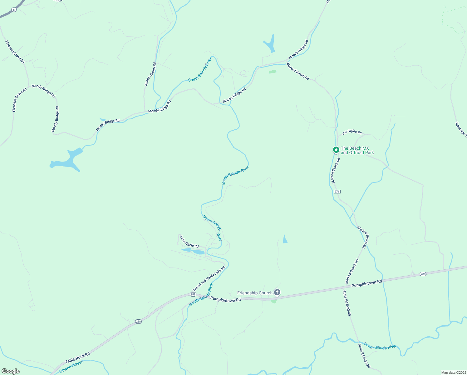 map of restaurants, bars, coffee shops, grocery stores, and more near 36139 Sherwood Road in Greenville County