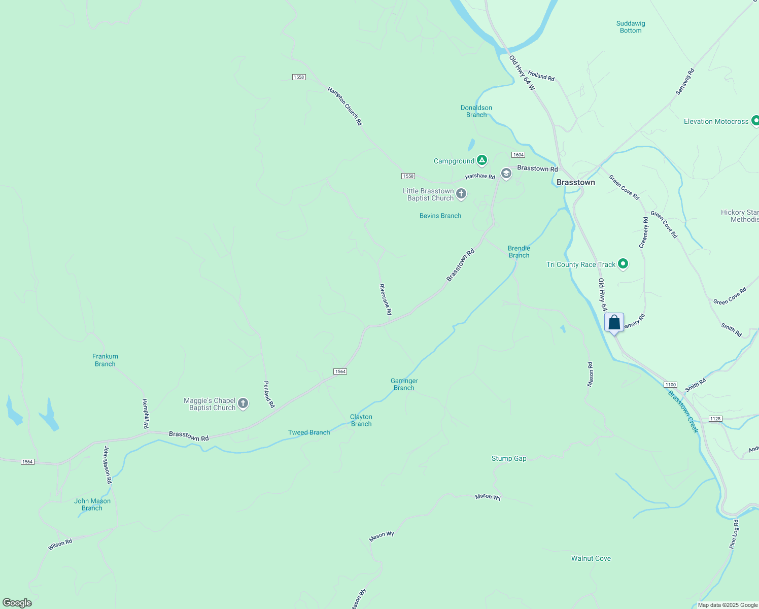 map of restaurants, bars, coffee shops, grocery stores, and more near 3641 Brasstown Rd in Murphy