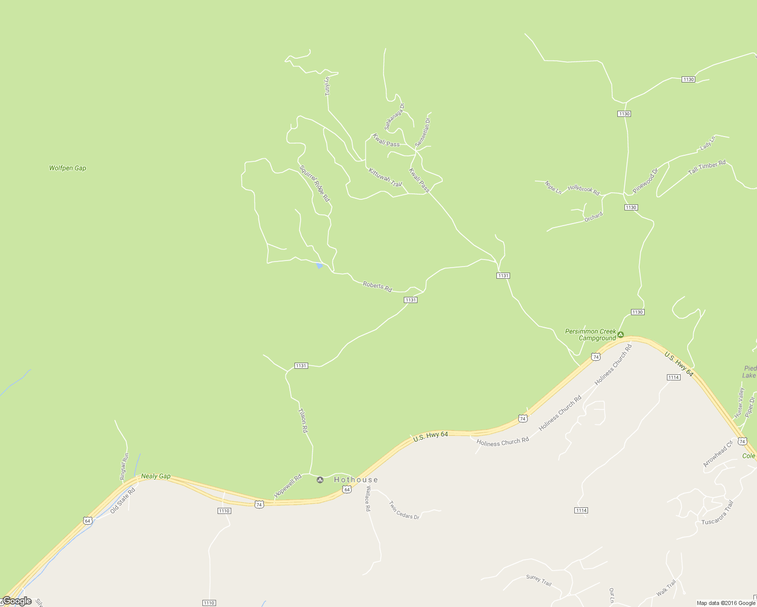 map of restaurants, bars, coffee shops, grocery stores, and more near 1300 Tilson Road in Murphy