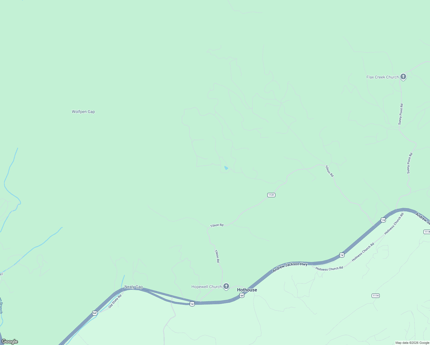 map of restaurants, bars, coffee shops, grocery stores, and more near 328 Roberts Road in Murphy