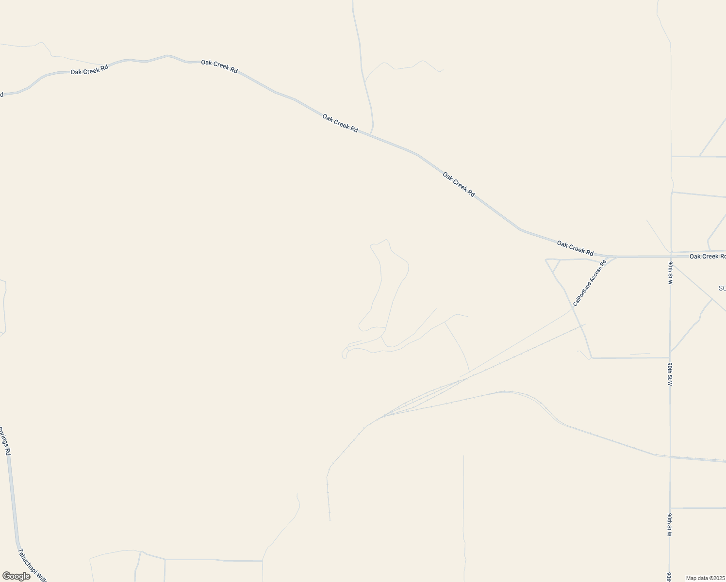 map of restaurants, bars, coffee shops, grocery stores, and more near 9350 Oak Creek Road in Mojave
