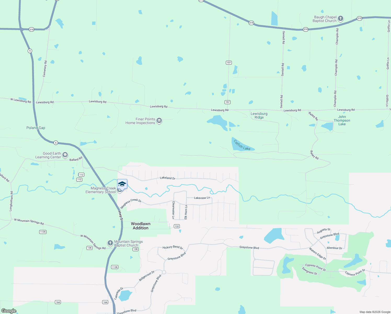map of restaurants, bars, coffee shops, grocery stores, and more near 18 Chetay Cove in Cabot
