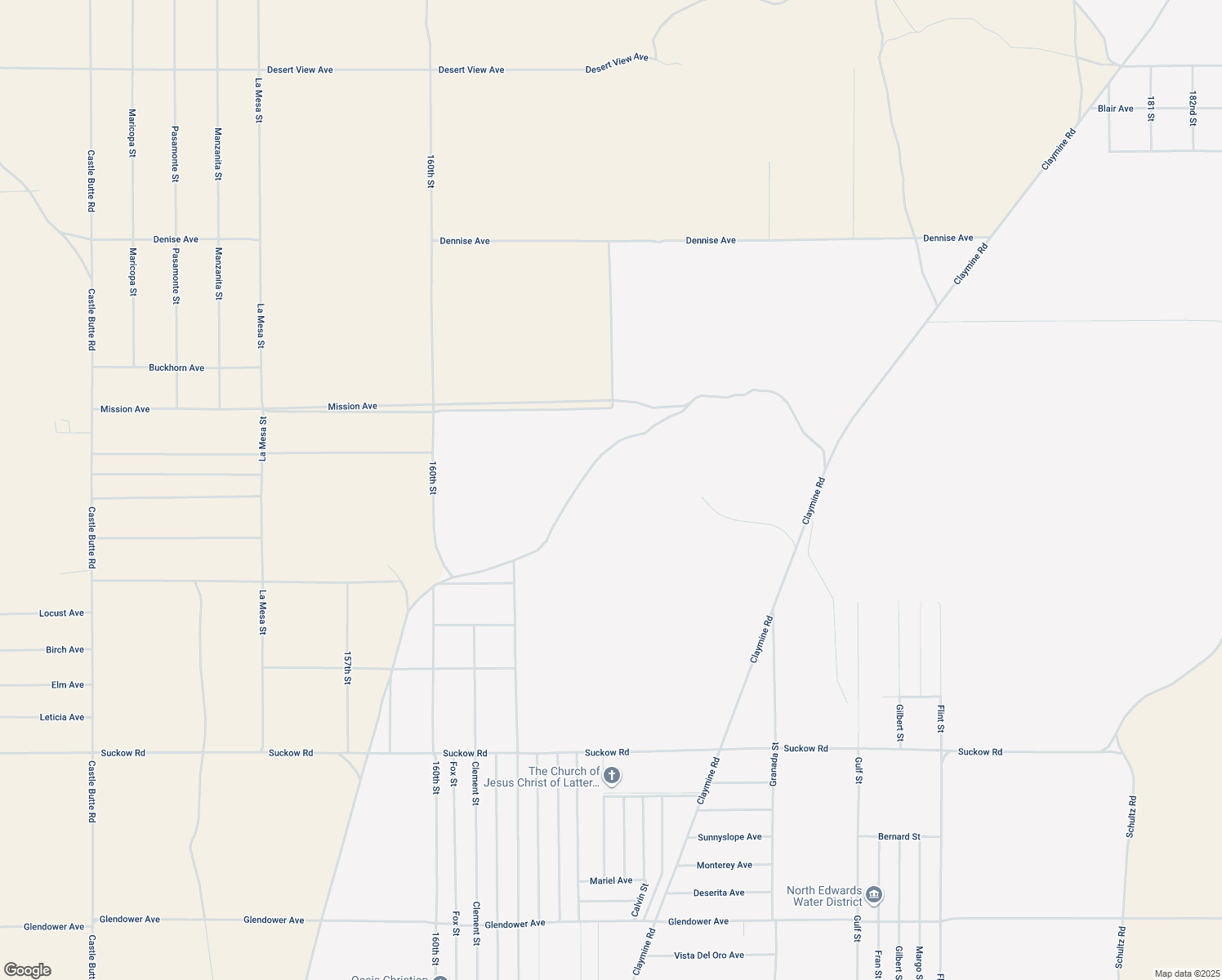 map of restaurants, bars, coffee shops, grocery stores, and more near Davenport Street in North Edwards