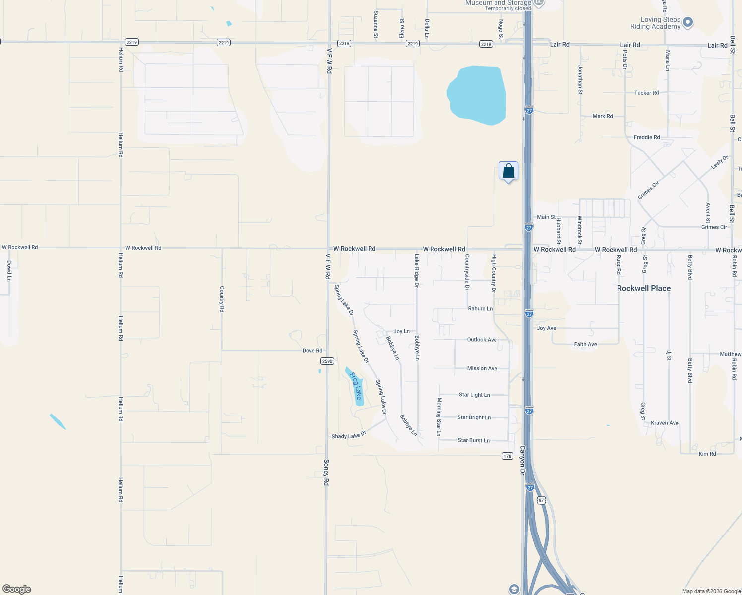 map of restaurants, bars, coffee shops, grocery stores, and more near 8400 Kemper Rd in Canyon