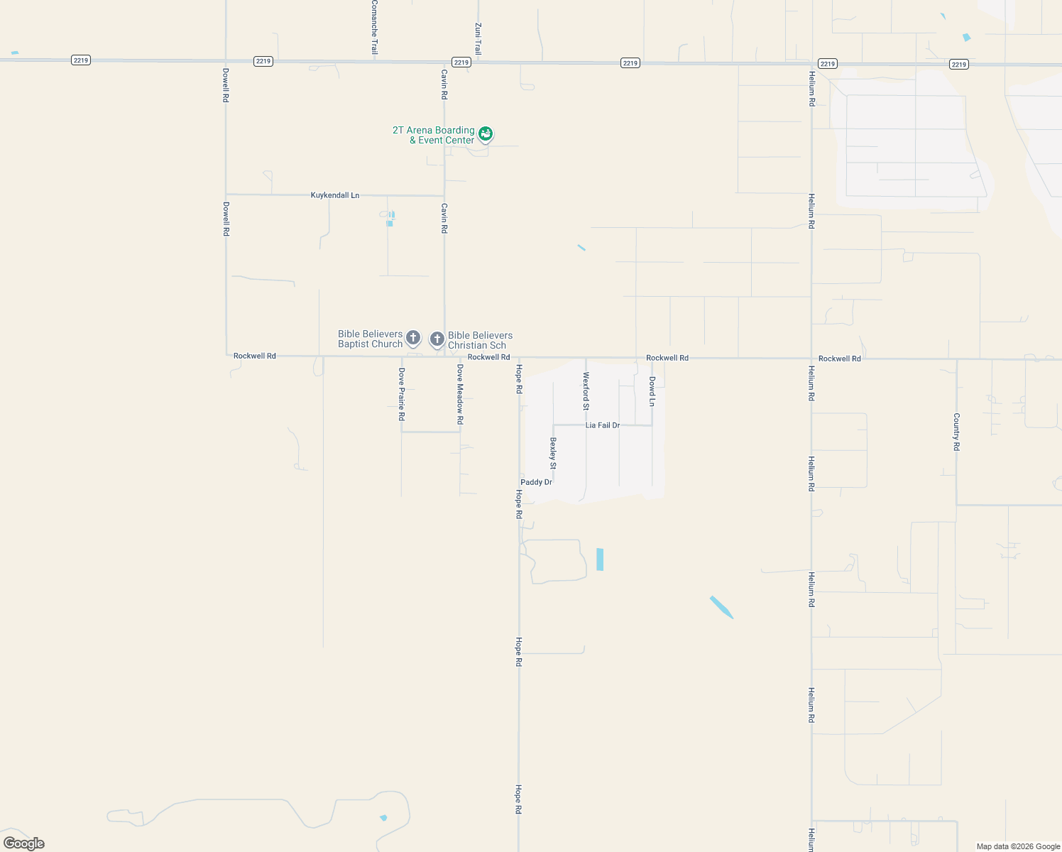 map of restaurants, bars, coffee shops, grocery stores, and more near 16551 Hope Rd in Canyon
