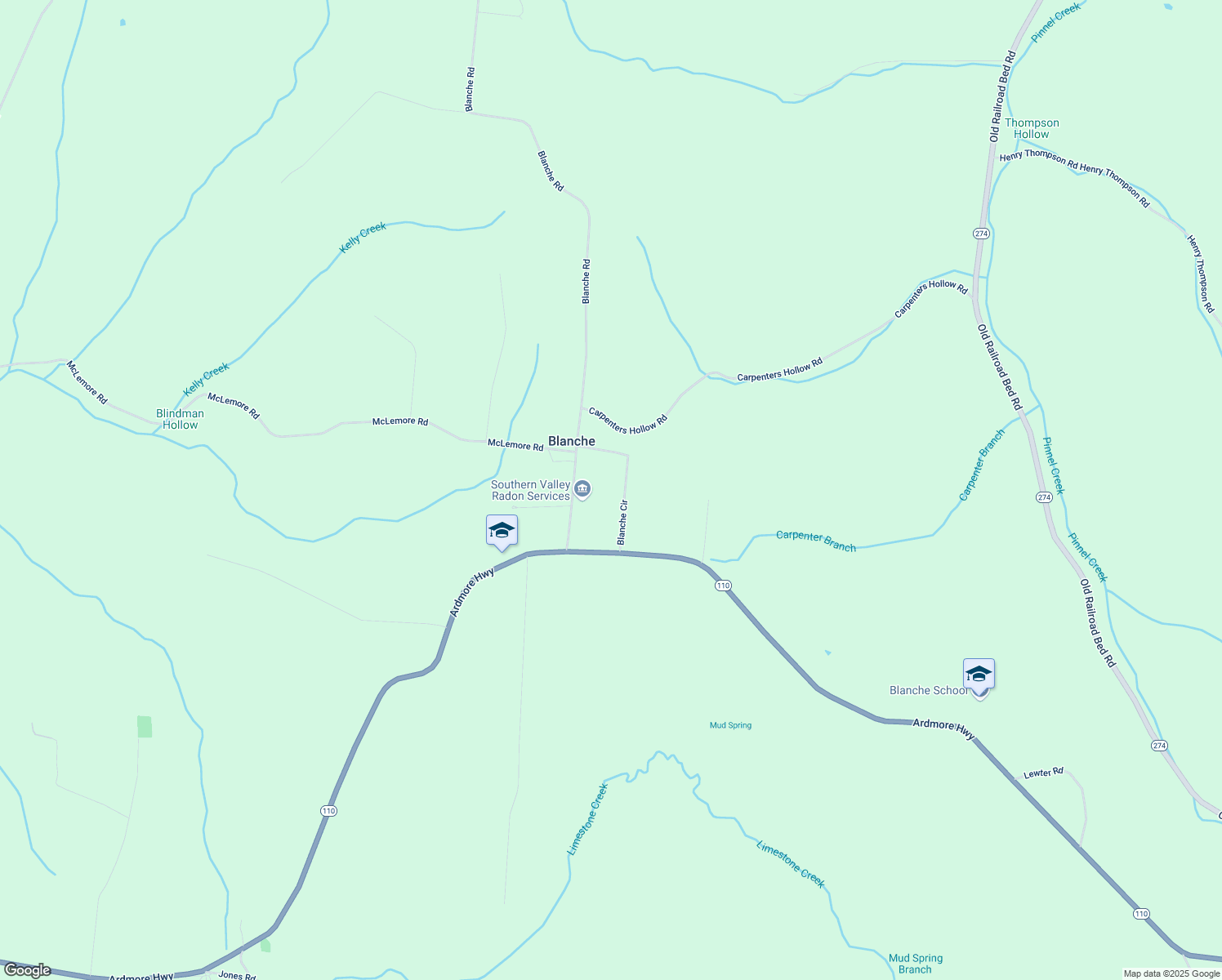 map of restaurants, bars, coffee shops, grocery stores, and more near 97 Blanche Cir in Taft