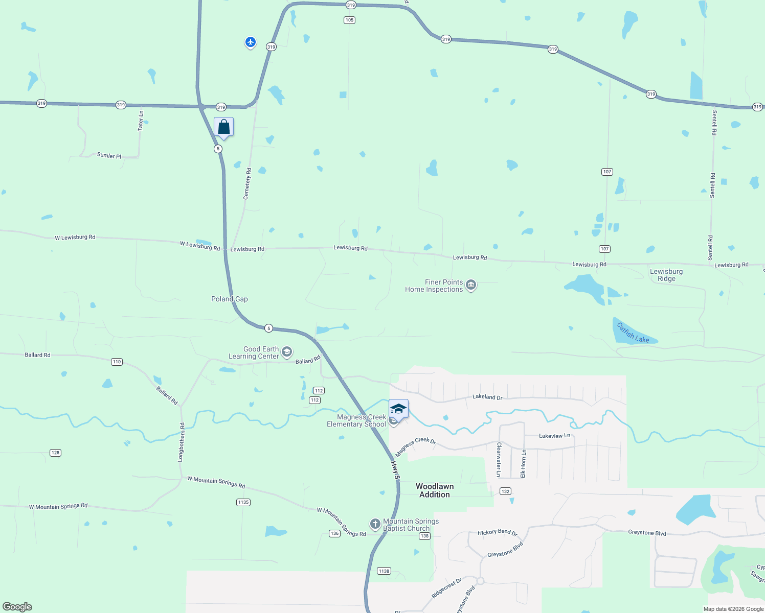 map of restaurants, bars, coffee shops, grocery stores, and more near 753 Lewisburg Road in Austin