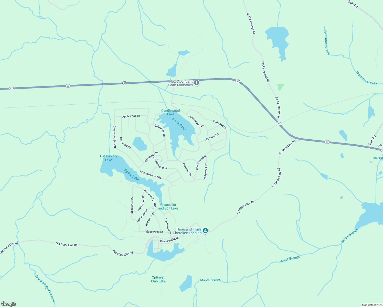 map of restaurants, bars, coffee shops, grocery stores, and more near 35 Lakewood Drive in Saulsbury