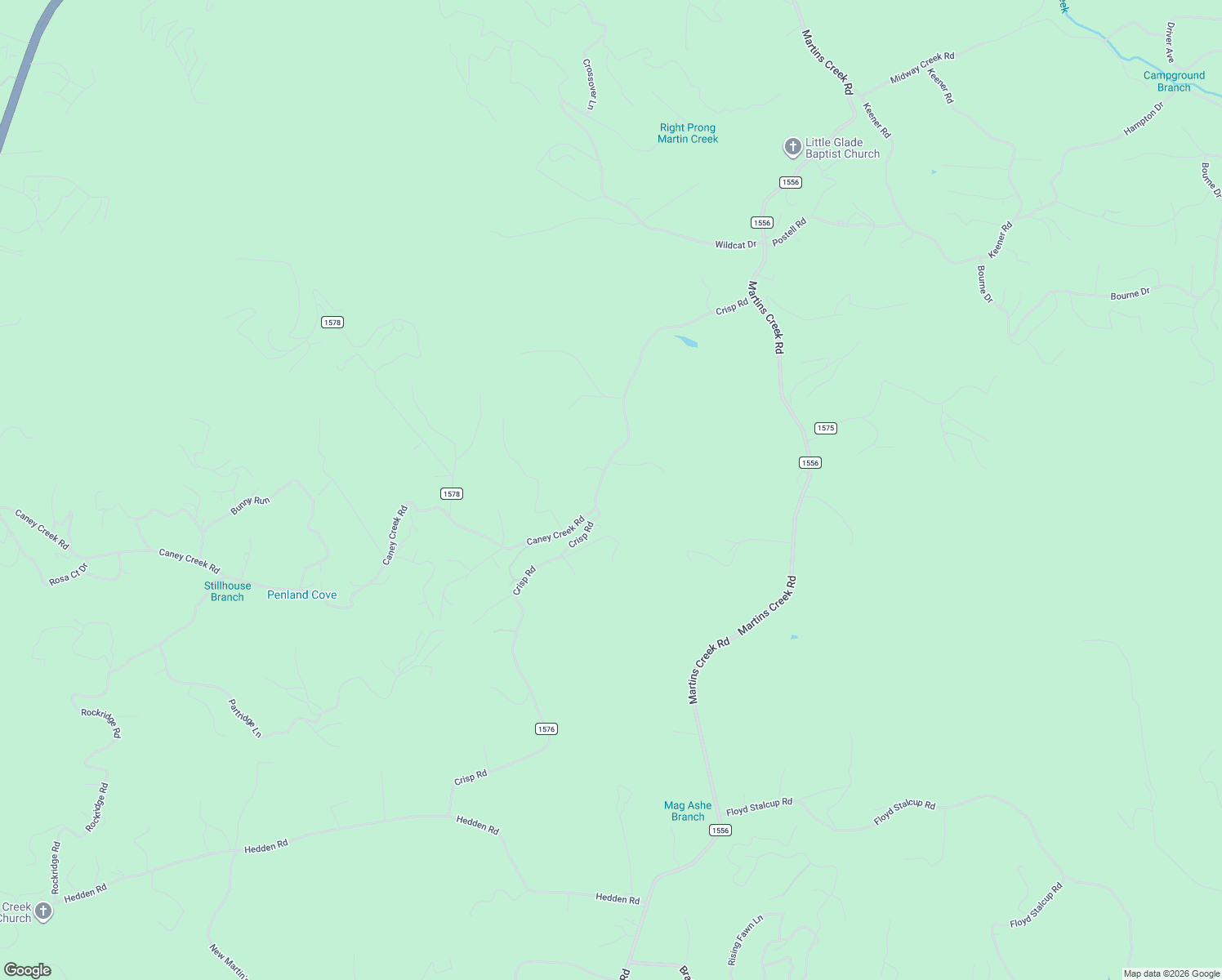 map of restaurants, bars, coffee shops, grocery stores, and more near 47 Cheerio Lane in Murphy