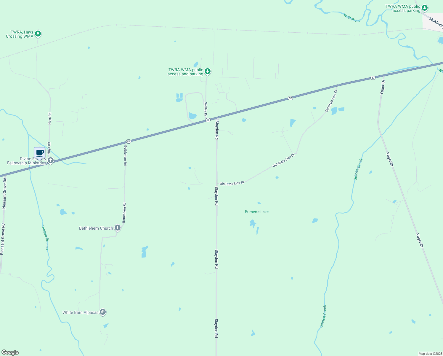 map of restaurants, bars, coffee shops, grocery stores, and more near 1340 Slayden Road in Moscow