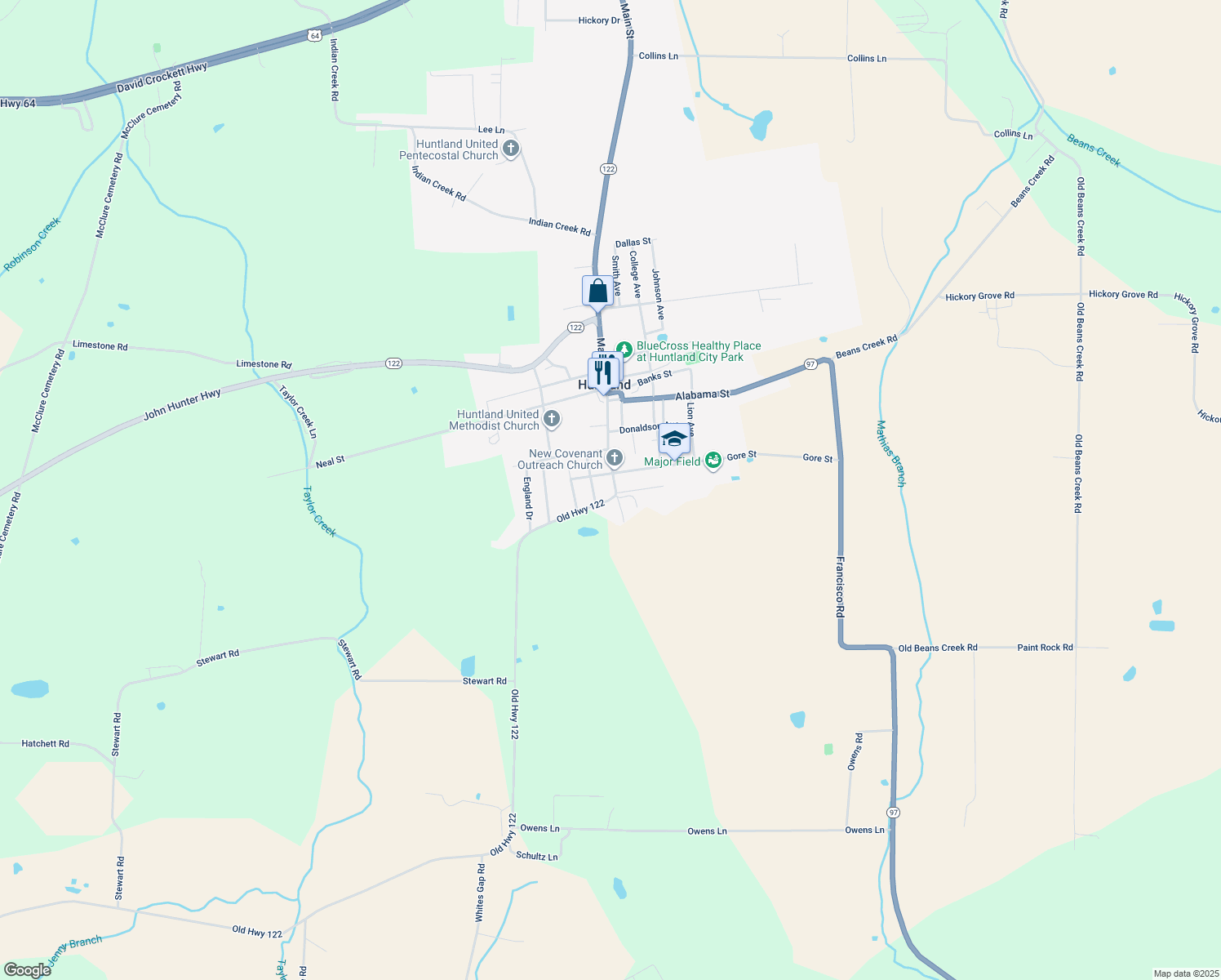 1002 Main Street, Huntland TN Walk Score