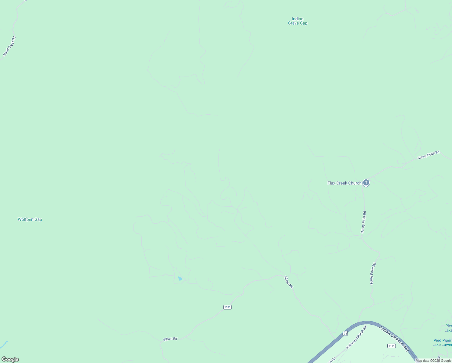 map of restaurants, bars, coffee shops, grocery stores, and more near 415 Sahkanaga Drive in Murphy