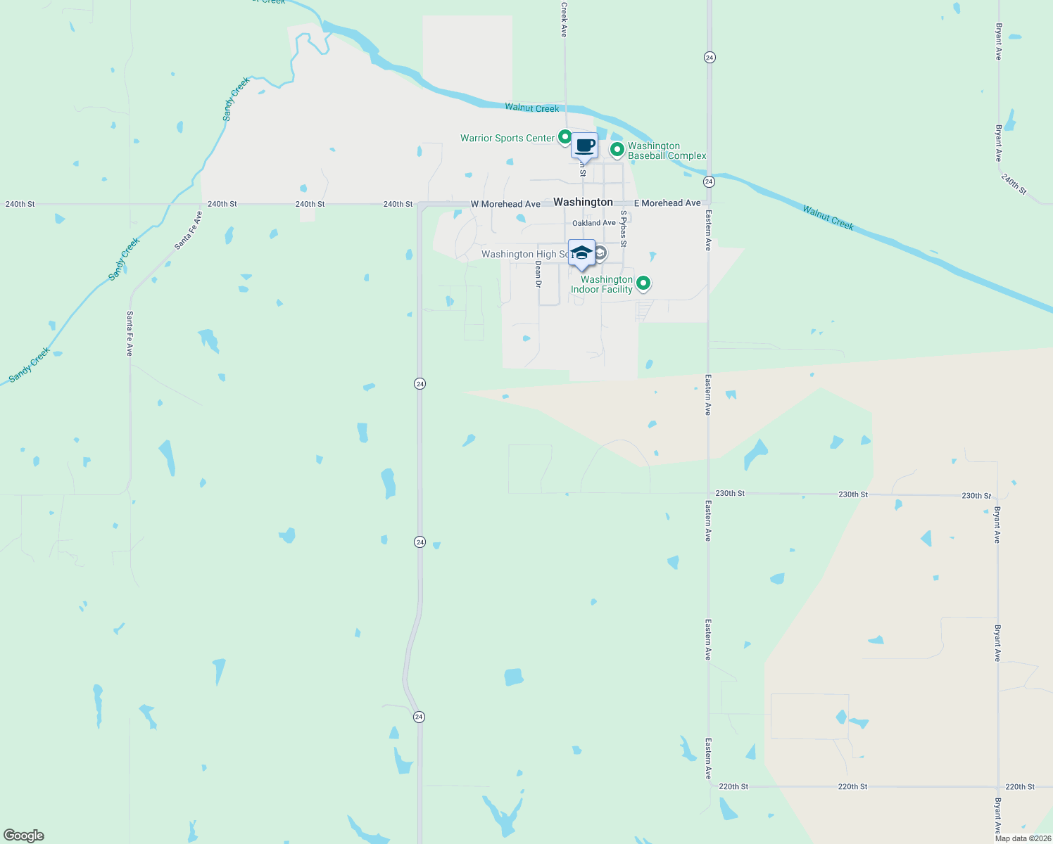 map of restaurants, bars, coffee shops, grocery stores, and more near 801 South Dean in Washington