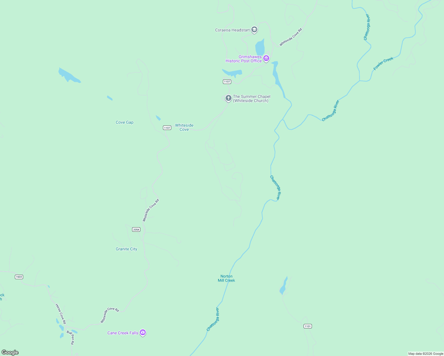 map of restaurants, bars, coffee shops, grocery stores, and more near 649 State Road 1109 in Highlands