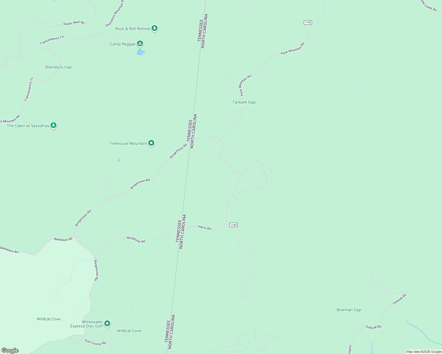 map of restaurants, bars, coffee shops, grocery stores, and more near in Wolf Creek