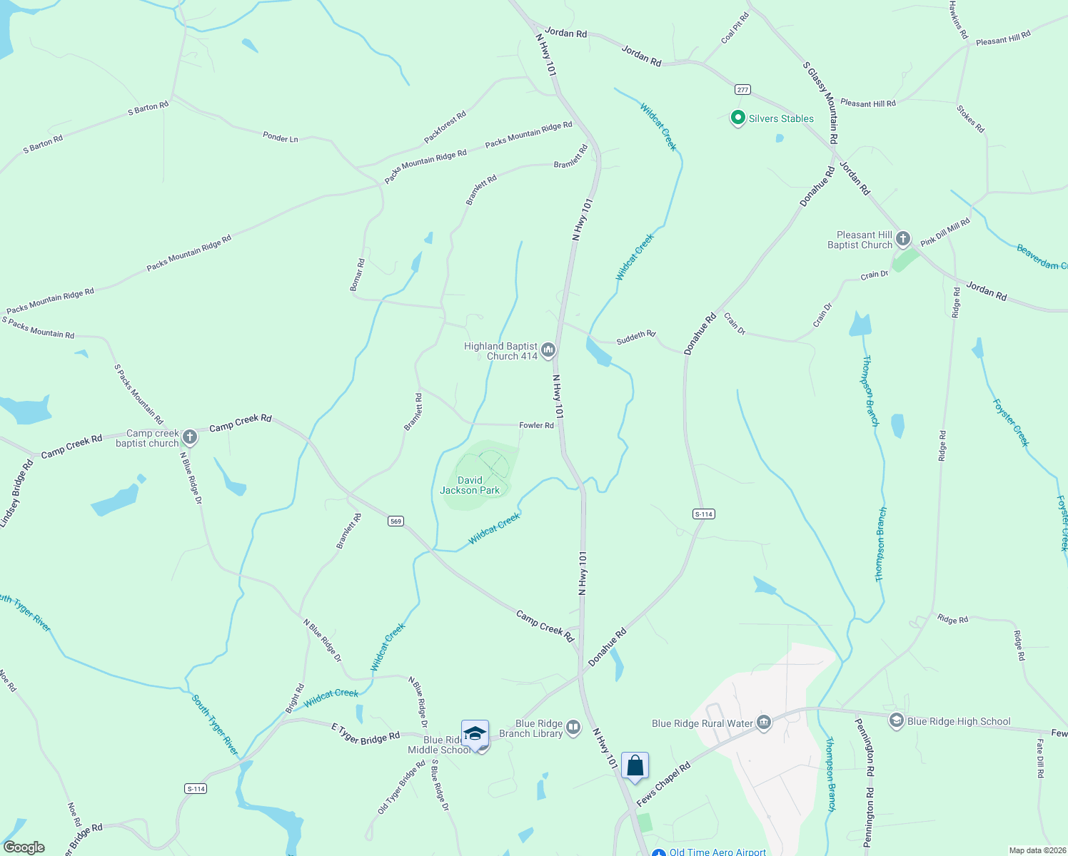map of restaurants, bars, coffee shops, grocery stores, and more near 15 Fowler Road in Taylors