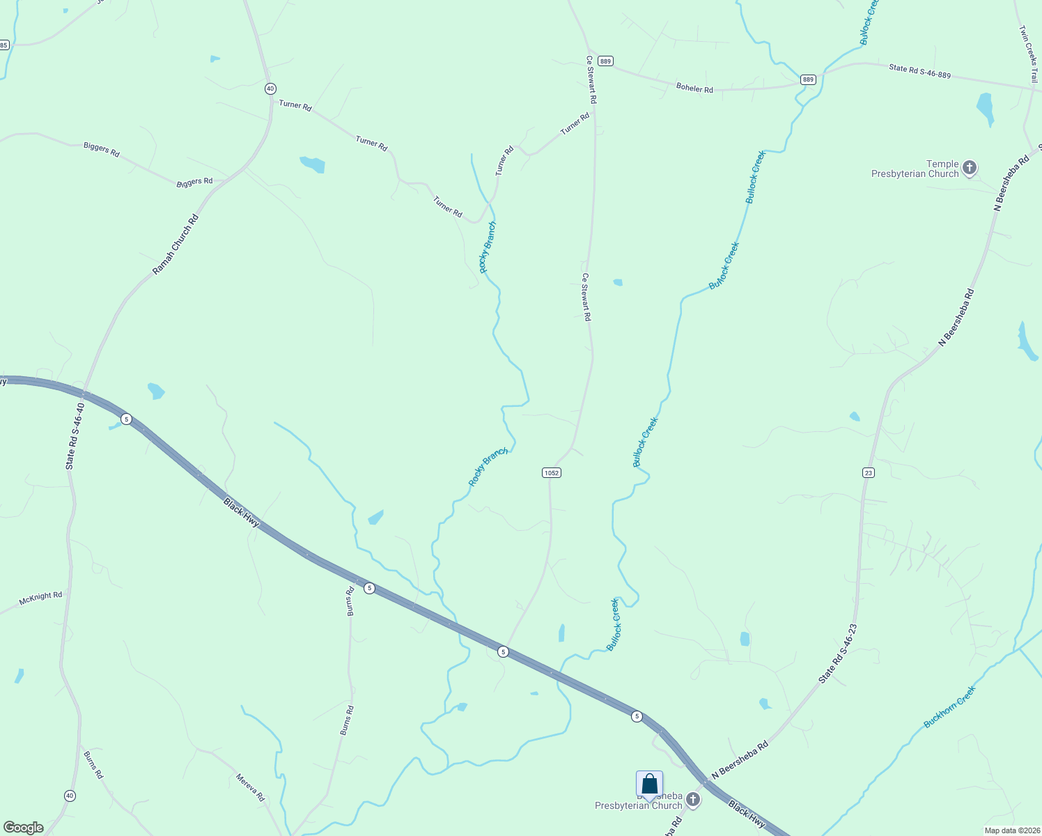 map of restaurants, bars, coffee shops, grocery stores, and more near 483 C E Stewart Road in Clover