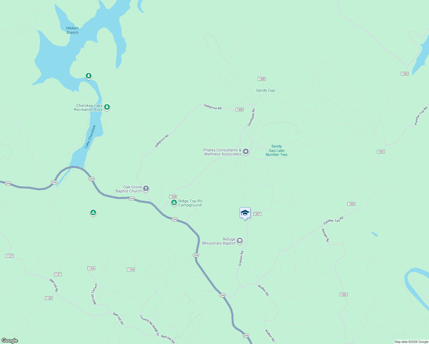 map of restaurants, bars, coffee shops, grocery stores, and more near 49 Logan Lane in Murphy
