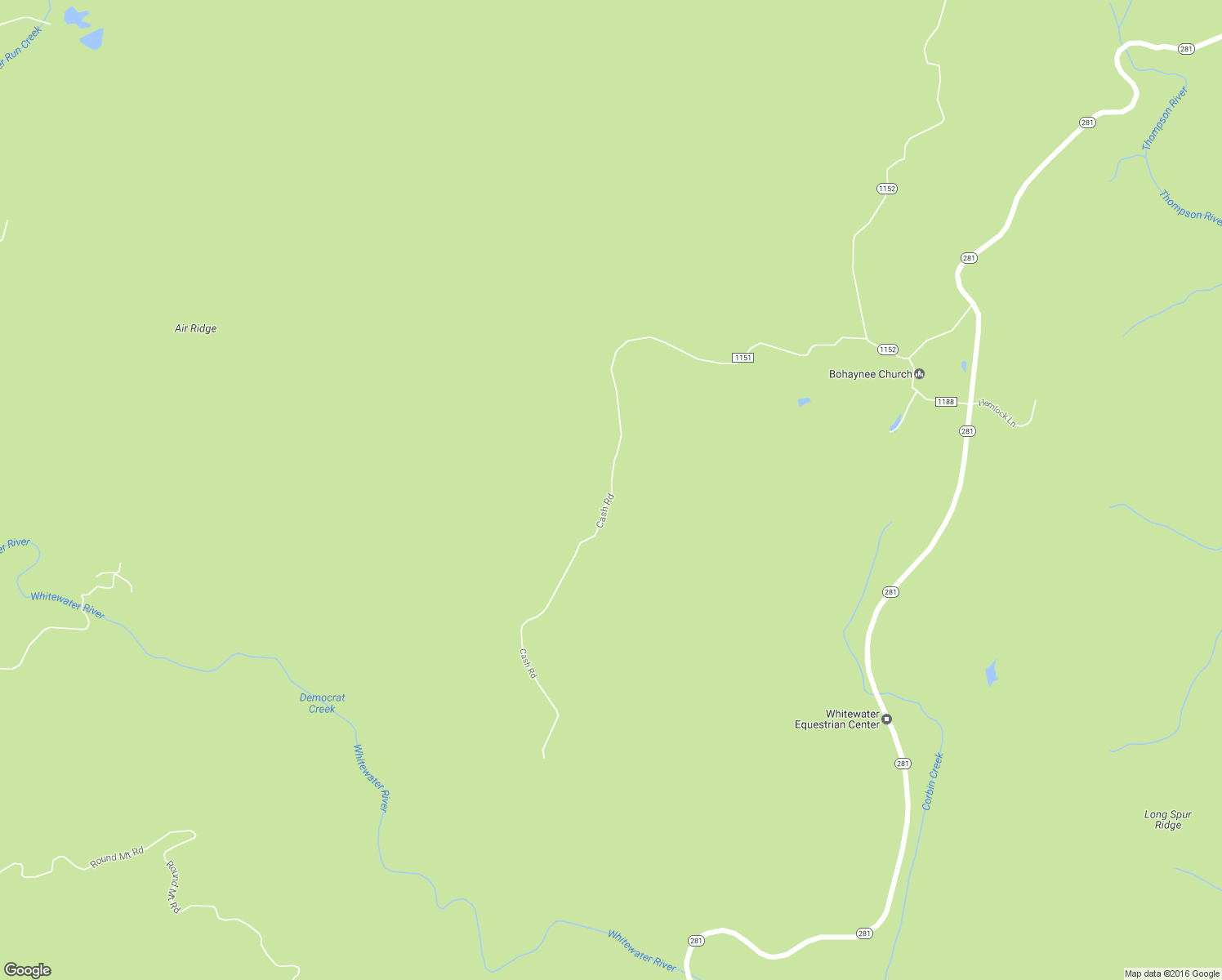 map of restaurants, bars, coffee shops, grocery stores, and more near 510 Whitewater Ridge Road in Sapphire