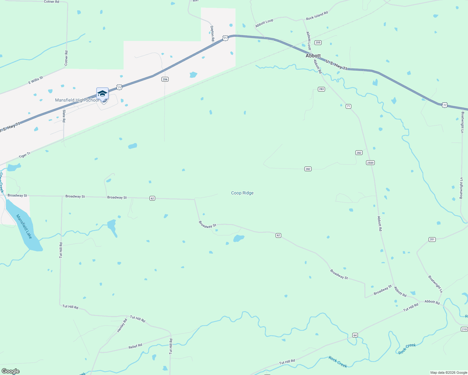 map of restaurants, bars, coffee shops, grocery stores, and more near in Mansfield