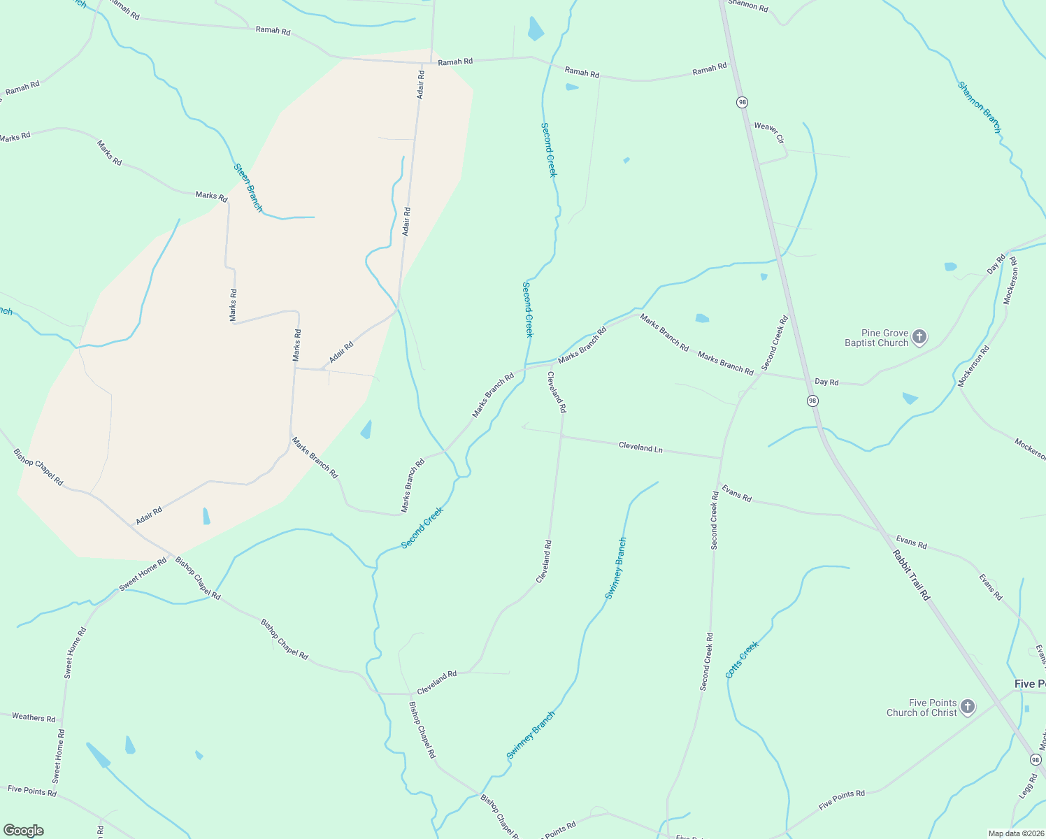 map of restaurants, bars, coffee shops, grocery stores, and more near in Five Points