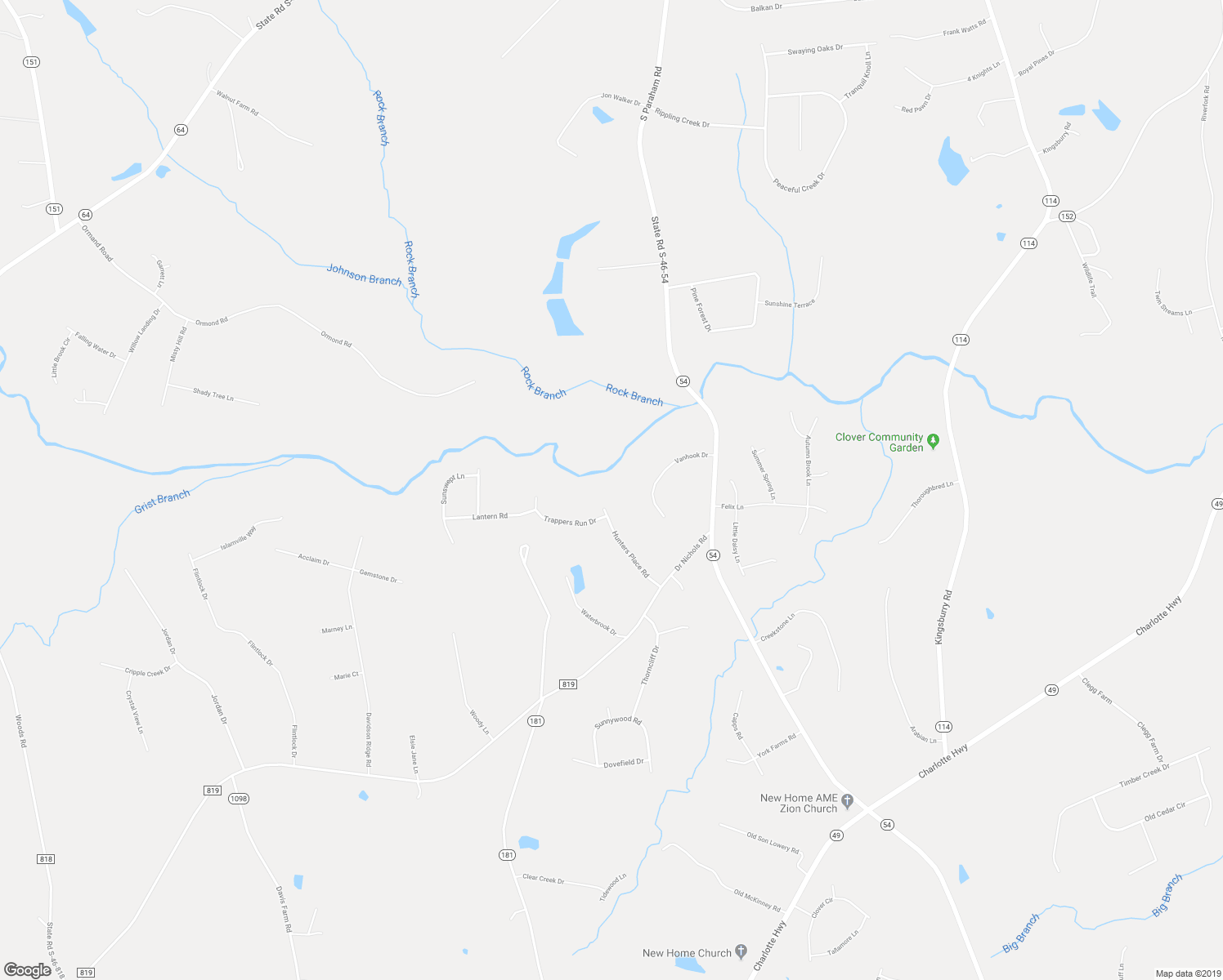 map of restaurants, bars, coffee shops, grocery stores, and more near 1648 Hunters Place Road in York