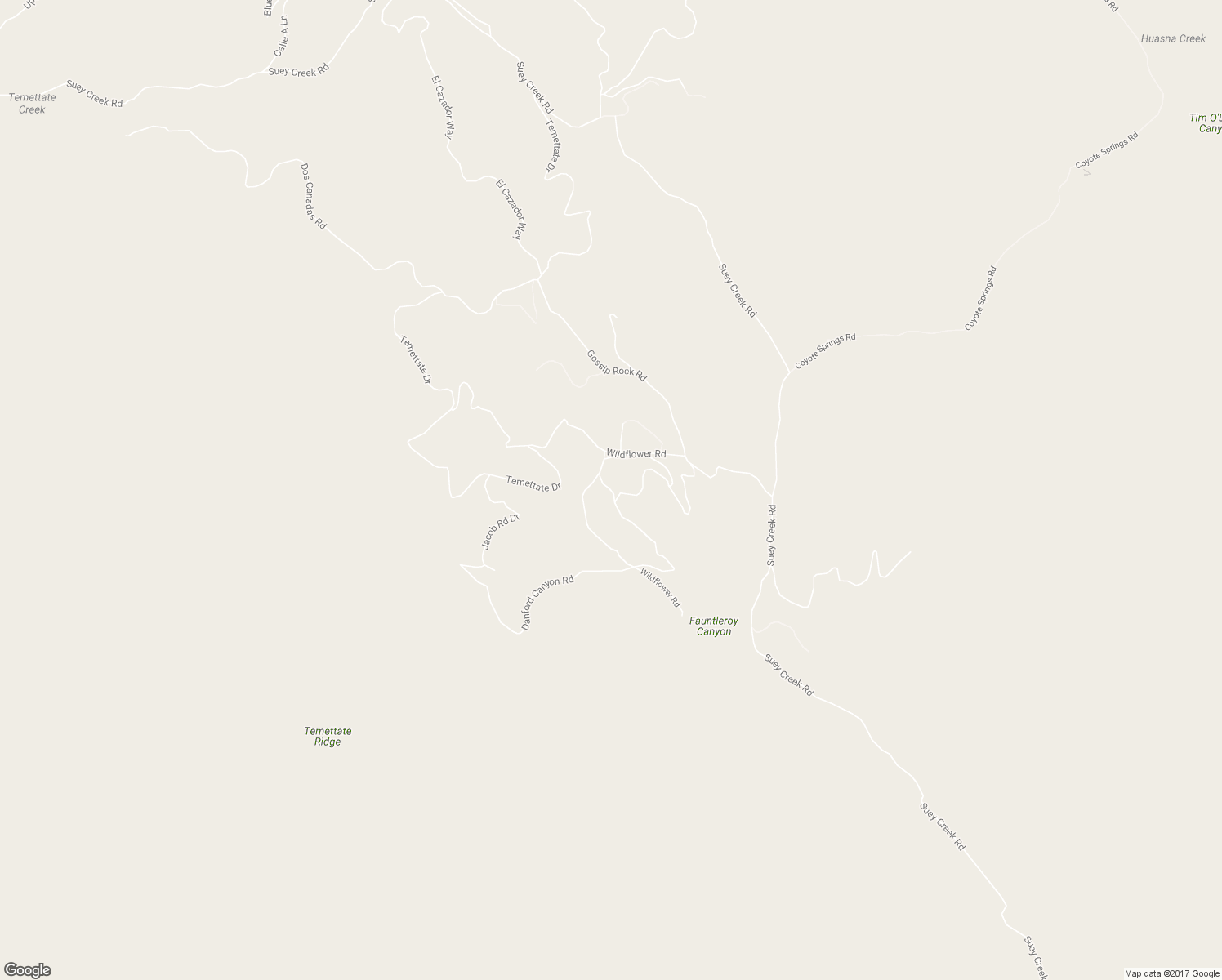 map of restaurants, bars, coffee shops, grocery stores, and more near 10050 Wildflower Road in Santa Maria