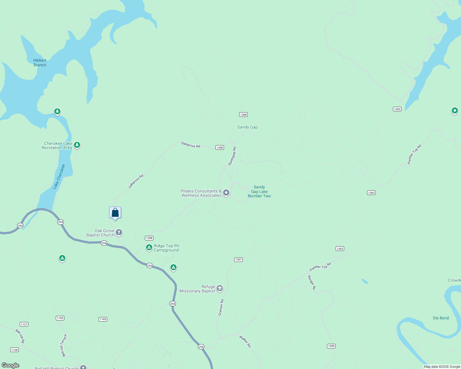 map of restaurants, bars, coffee shops, grocery stores, and more near 30 Sapphire Ridge in Murphy