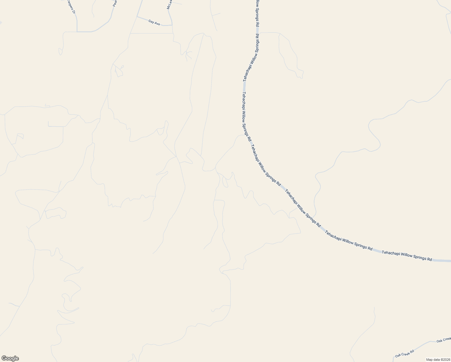 map of restaurants, bars, coffee shops, grocery stores, and more near 17215 Tehachapi Willow Springs Road in Tehachapi
