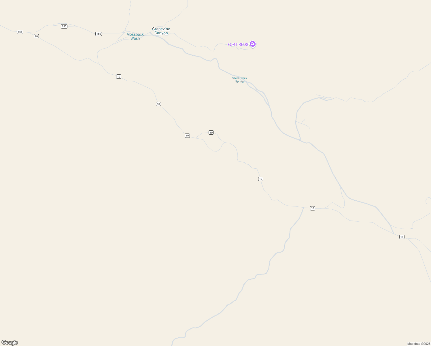map of restaurants, bars, coffee shops, grocery stores, and more near Silver Creek Road in Mohave County