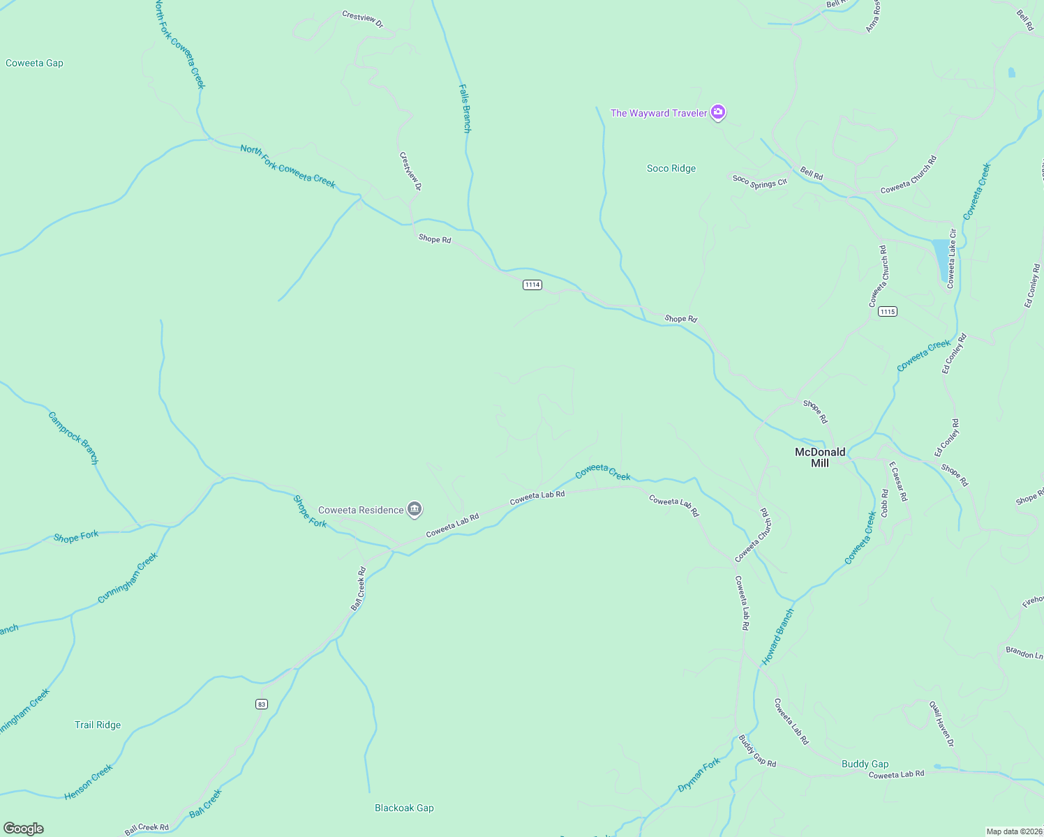 map of restaurants, bars, coffee shops, grocery stores, and more near 31 Laurel Ridge Drive in Otto