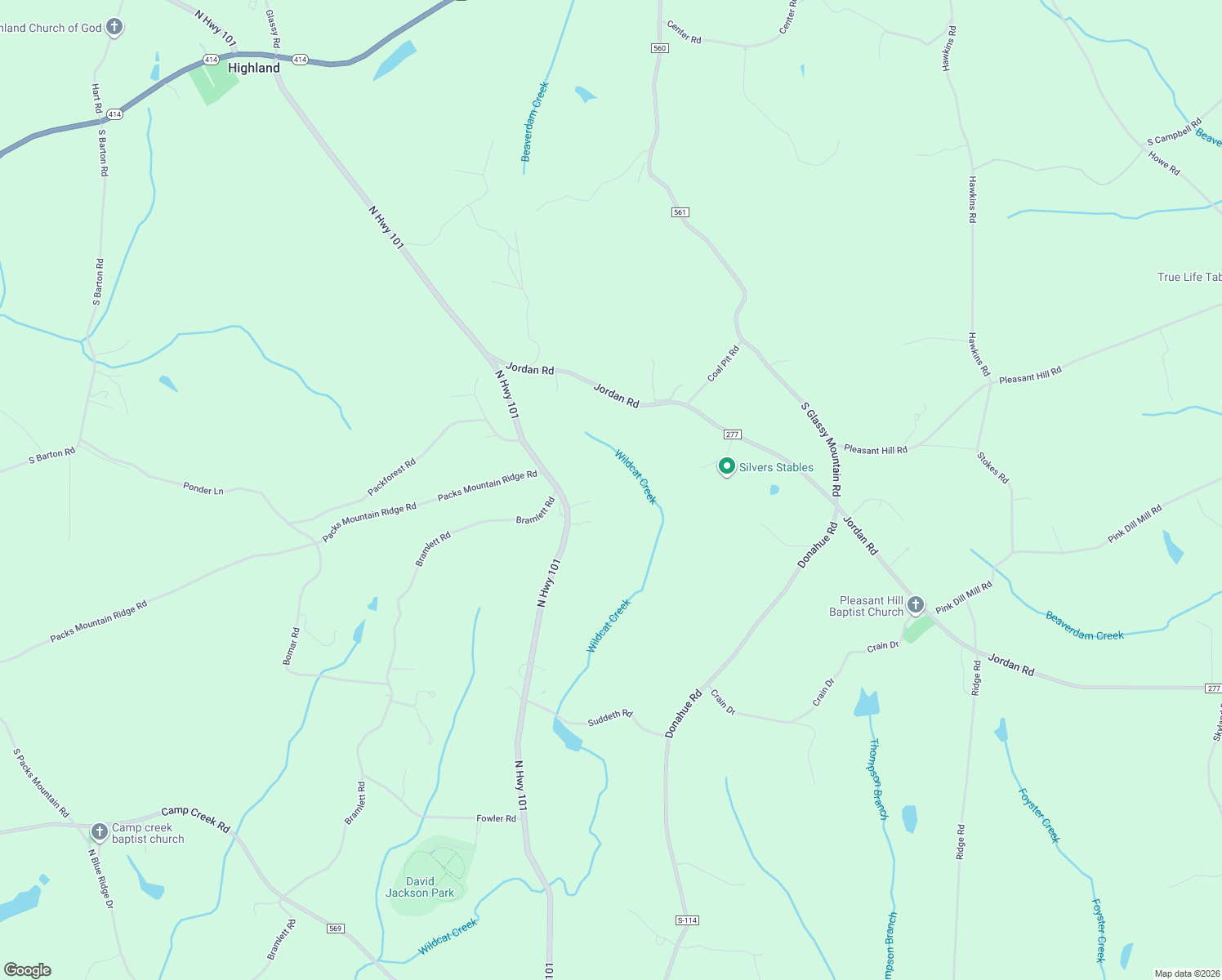 map of restaurants, bars, coffee shops, grocery stores, and more near 5014 North Highway 101 in Taylors